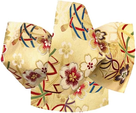 専用です！　振袖用　袋帯　美品　西陣織 お仕立て付き】着物 帯 振袖用 西陣織 ふくい謹製 最高級 袋帯